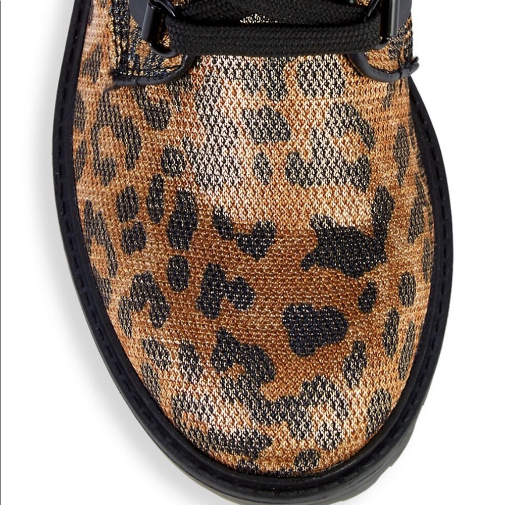 KENDALL + KYLIE EPIC LEOPARD COMBAT BOOTS EURO 36 NEW - Picture 12 of 16